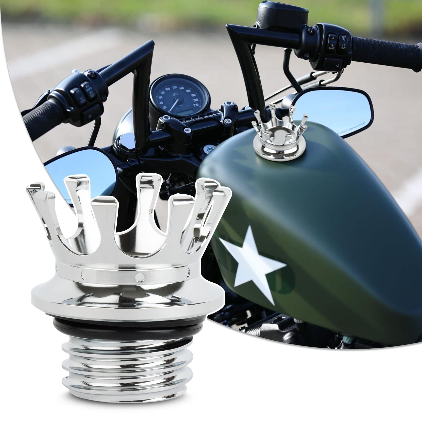 Amazon.com: PSLER Fuel Oil Gas Tank Cap Oil Cover Reservoir